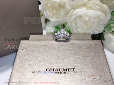 AAA Replica Chaumet Jewelry - Josephine Aigrette Pearl Ring